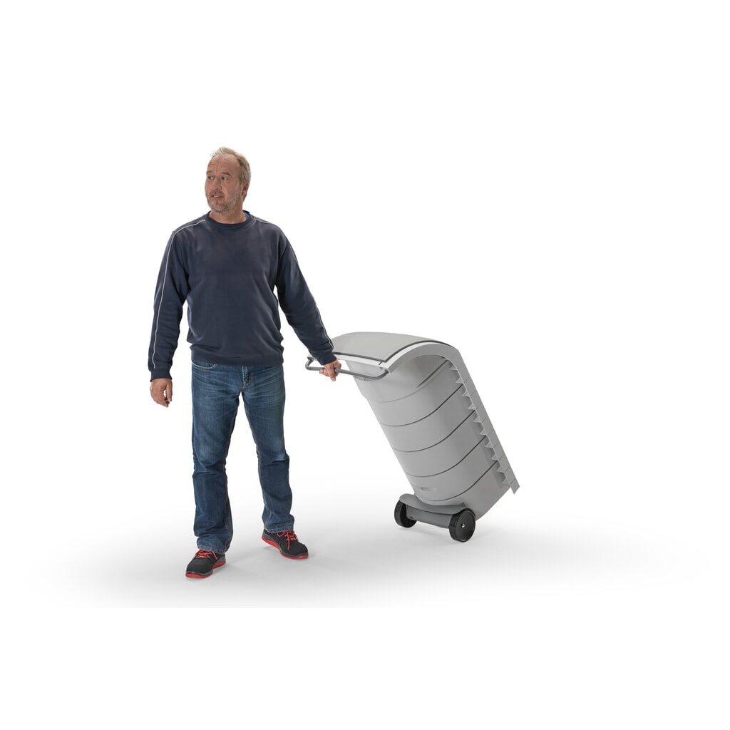 Produktabbildung Nr. 5: Radsatz für Hailo Wertstoffsammler ProfiLine WSB Design XXXL, 120 Liter