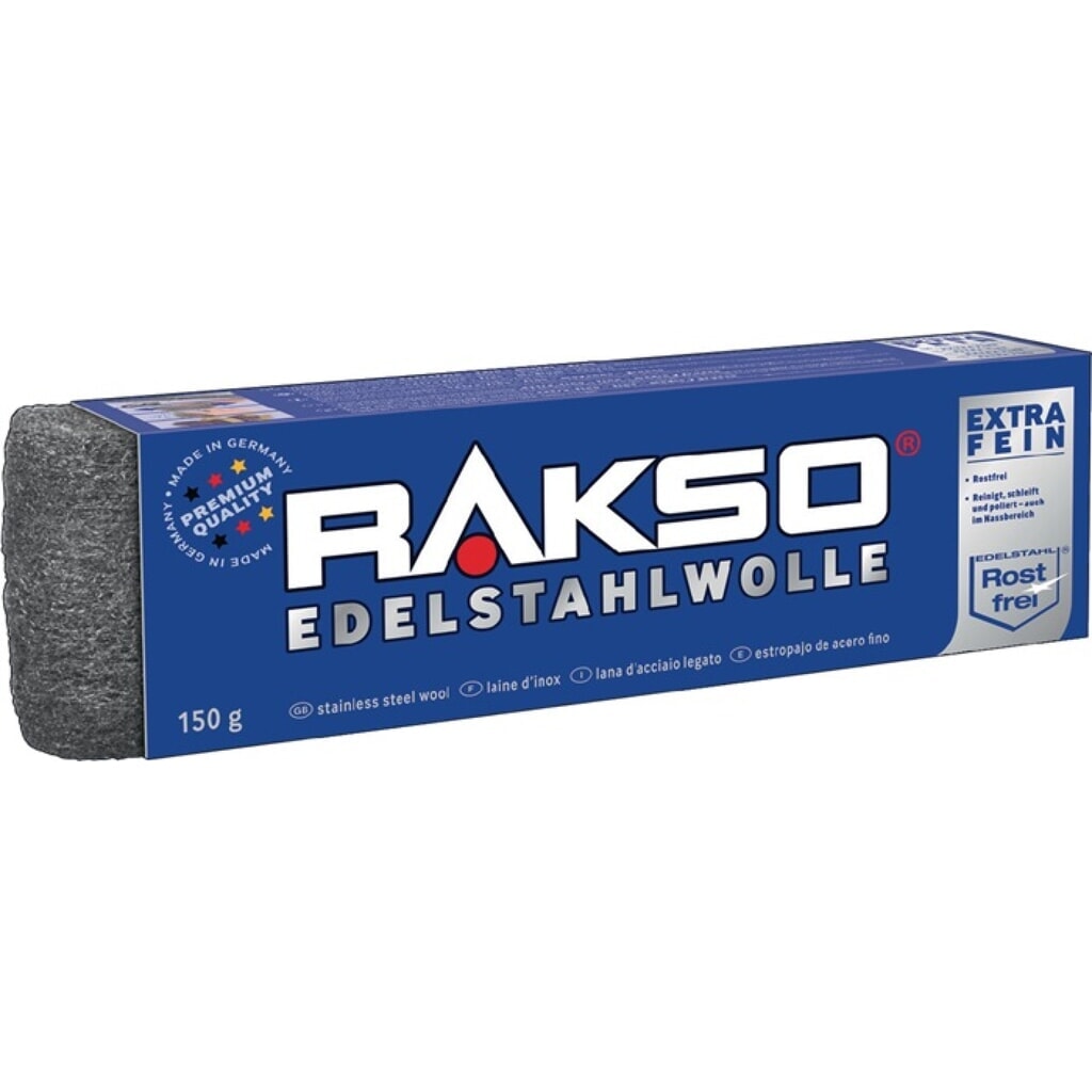 Produktabbildung: RAKSO Edelstahlwolle mittel 3 150g
