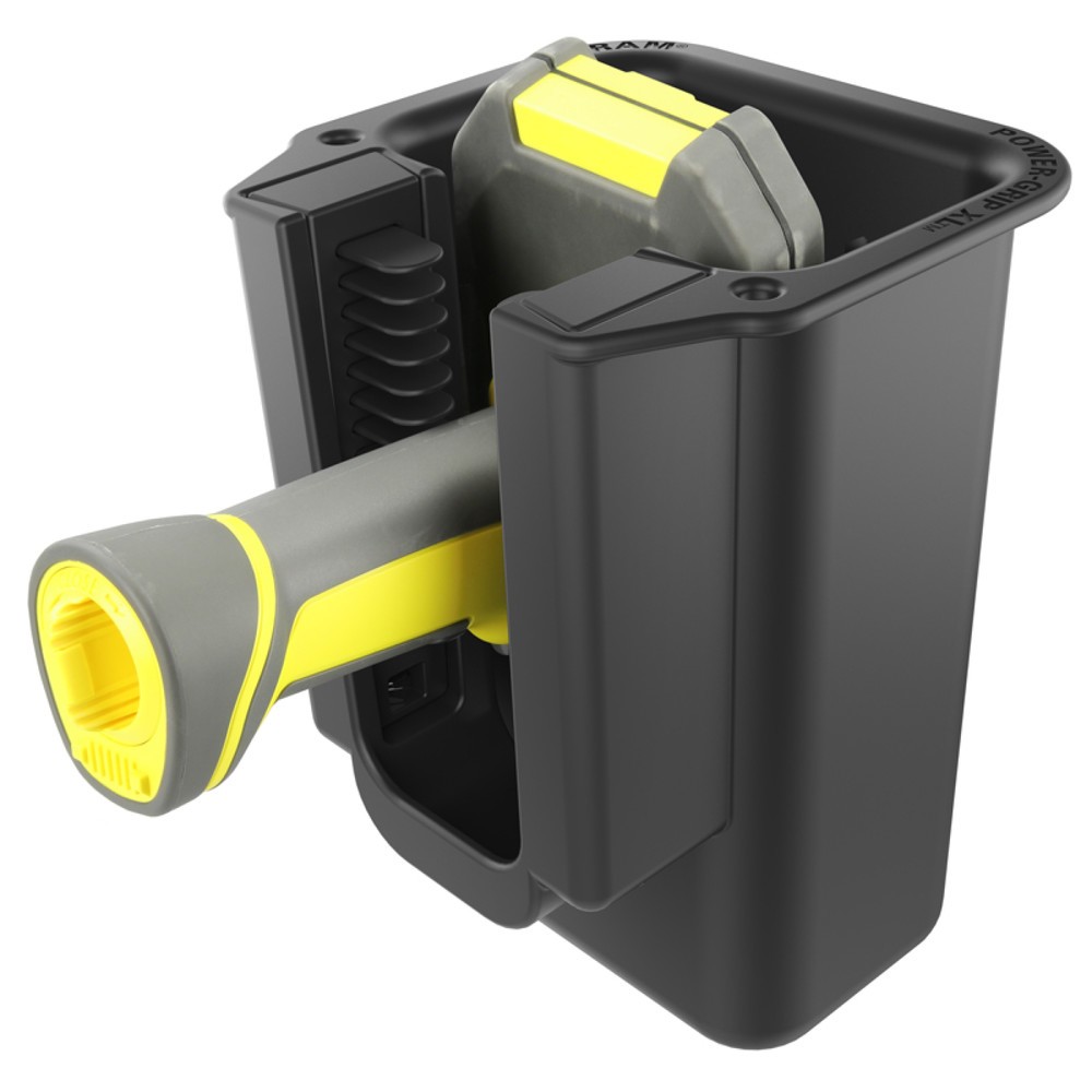 Produktabbildung Nr. 2: RAM Mounts Power Grip XL, große Universal Scanner-Halteschale (Verbundstoff), AMPS-Anbindung, Schrauben-Set, im Polybeutel