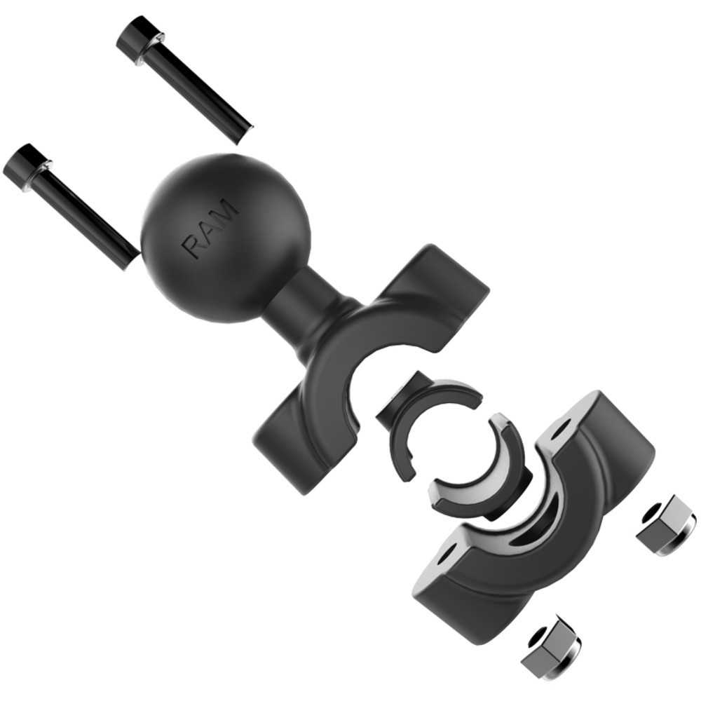 Produktabbildung Nr. 2: RAM Mounts Torque Rohrschelle, für 9,53-15,88 mm Durchmesser, B-Kugel (1 Zoll), im Polybeutel