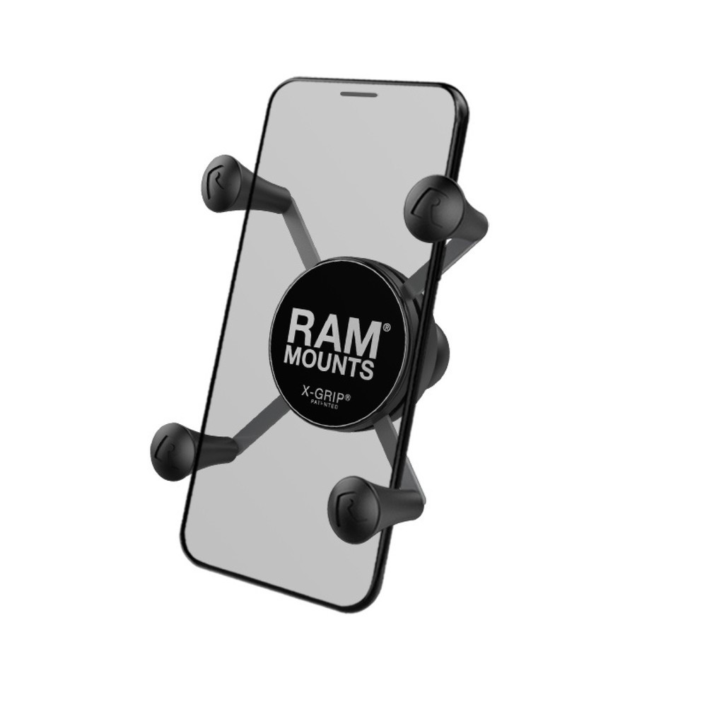 Produktabbildung: RAM Mounts X-Grip-Halteklammer für Smartphones bis 82,6 mm Breite, B-Kugel (1 Zoll)