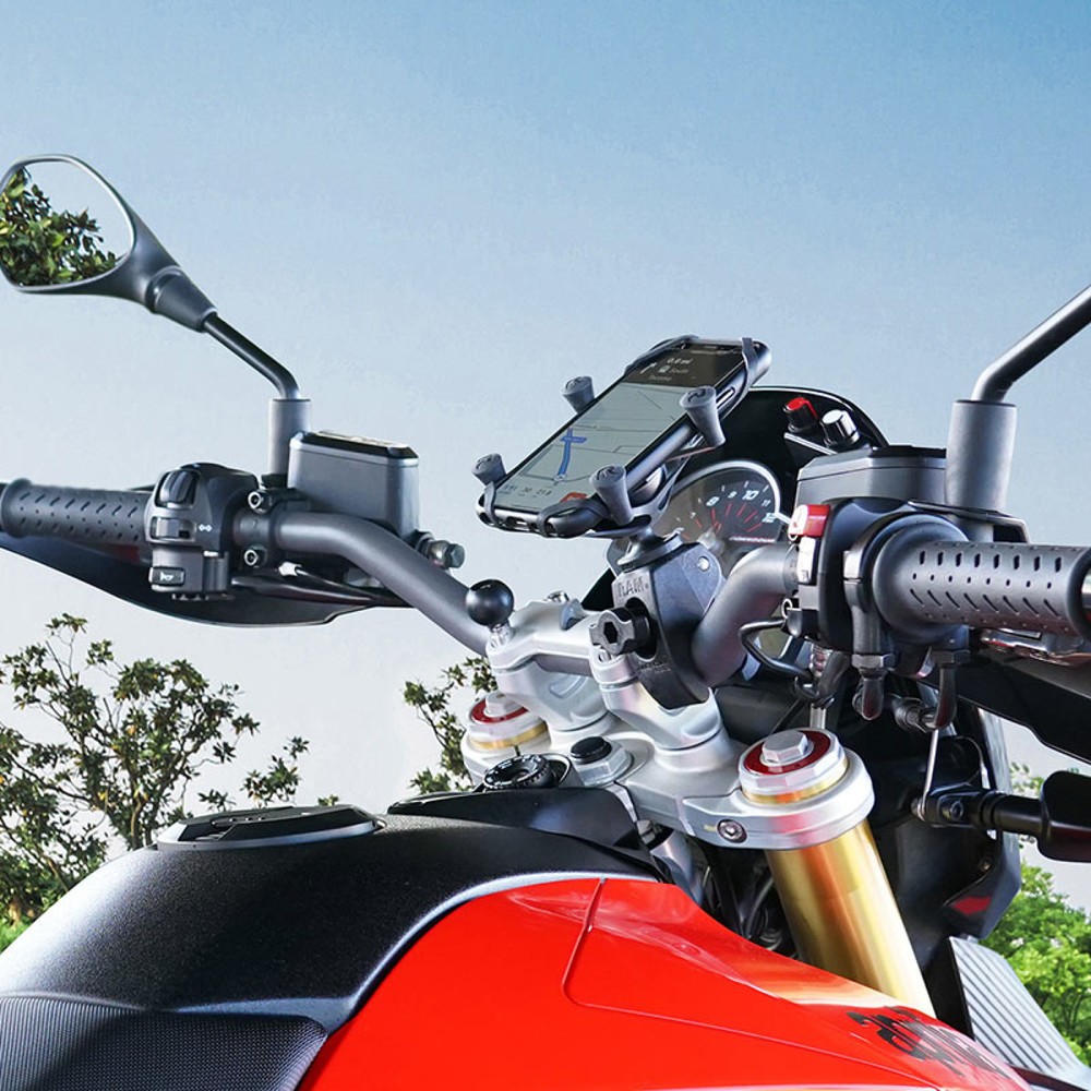 Produktabbildung Nr. 3: RAM Mounts X-Grip Klemm-Halterung für Smartphones bis 82,6 mm Breite, kleine Tough-Claw mit direkter X-Grip-Anbindung