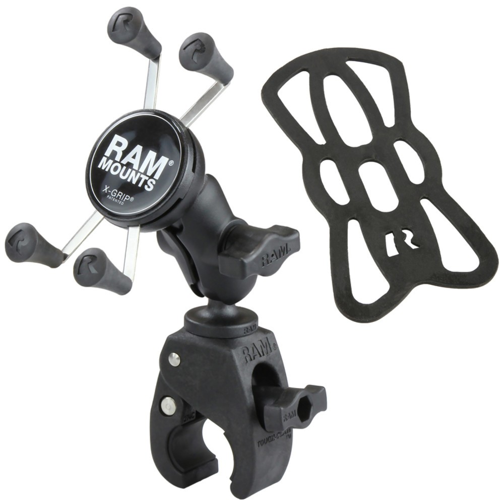 Produktabbildung Nr. 2: RAM Mounts X-Grip Klemm-Halterung für Smartphones bis 82,6 mm Breite, B-Kugel (1 Zoll), kleine Tough-Claw, kurzer Verbindungsarm