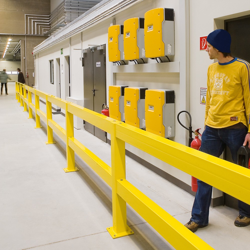 N° de l'image du produit 2 : Barrière de rambarde de protection , utilisation en intérieur, largeur 2 000 mm