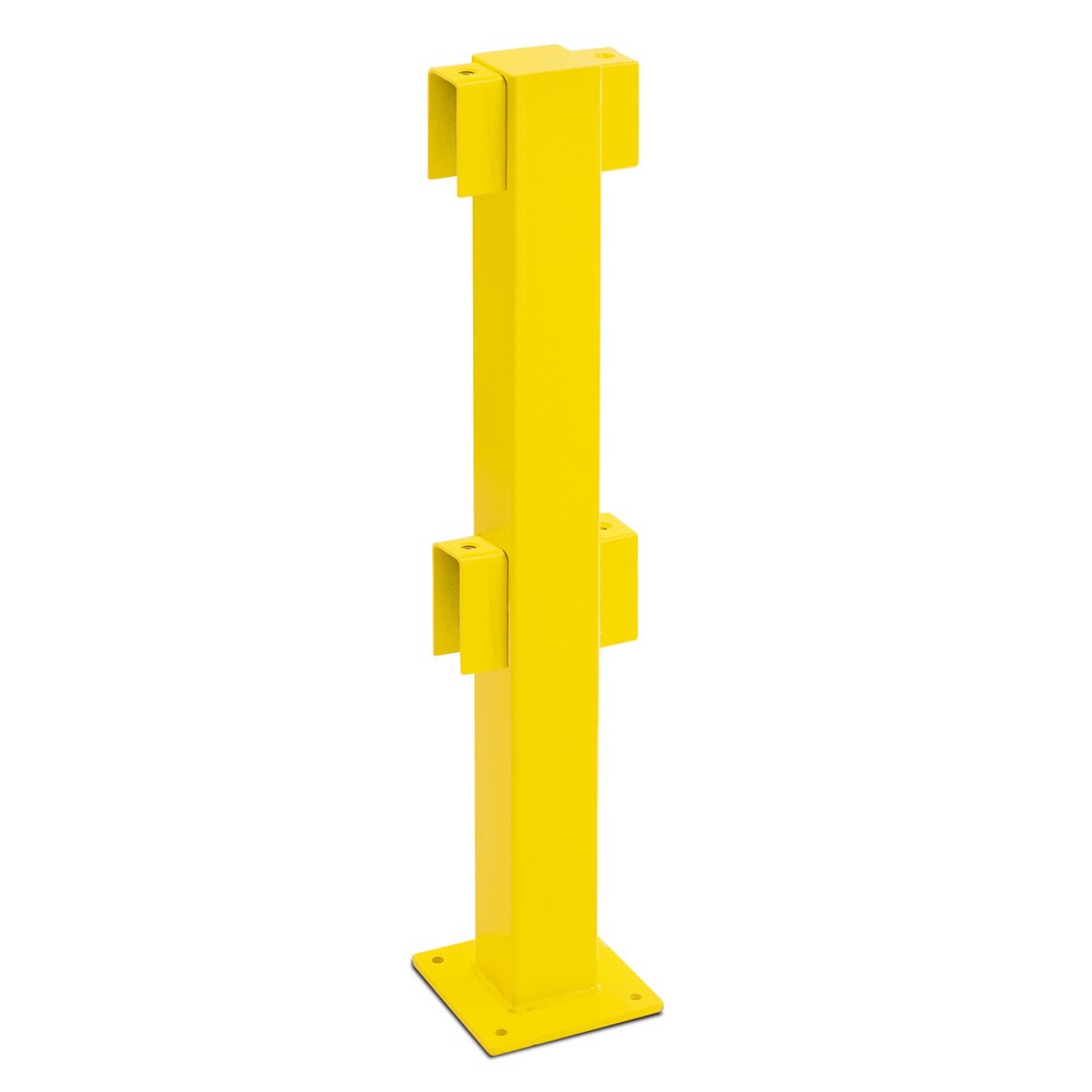 Illustration du produit: Rambarde de protection, pour l’extérieur, poteau central, hauteur 1 000 mm