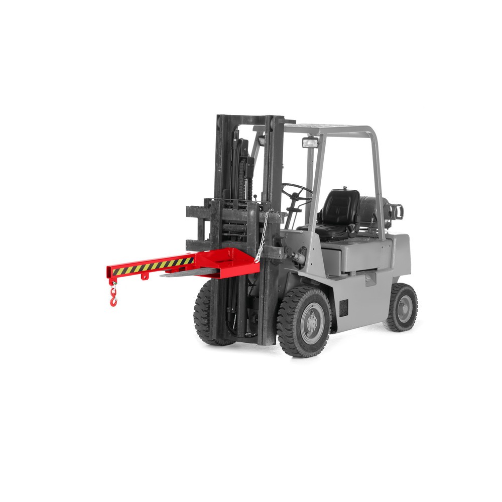 Zdjęcie produktu nr 2: RR-Industrietechnik® ramię załadunkowe typu RLA, głębokość 1500 mm, udźwig 250–1000 kg, RAL 3000 ognistoczerwony