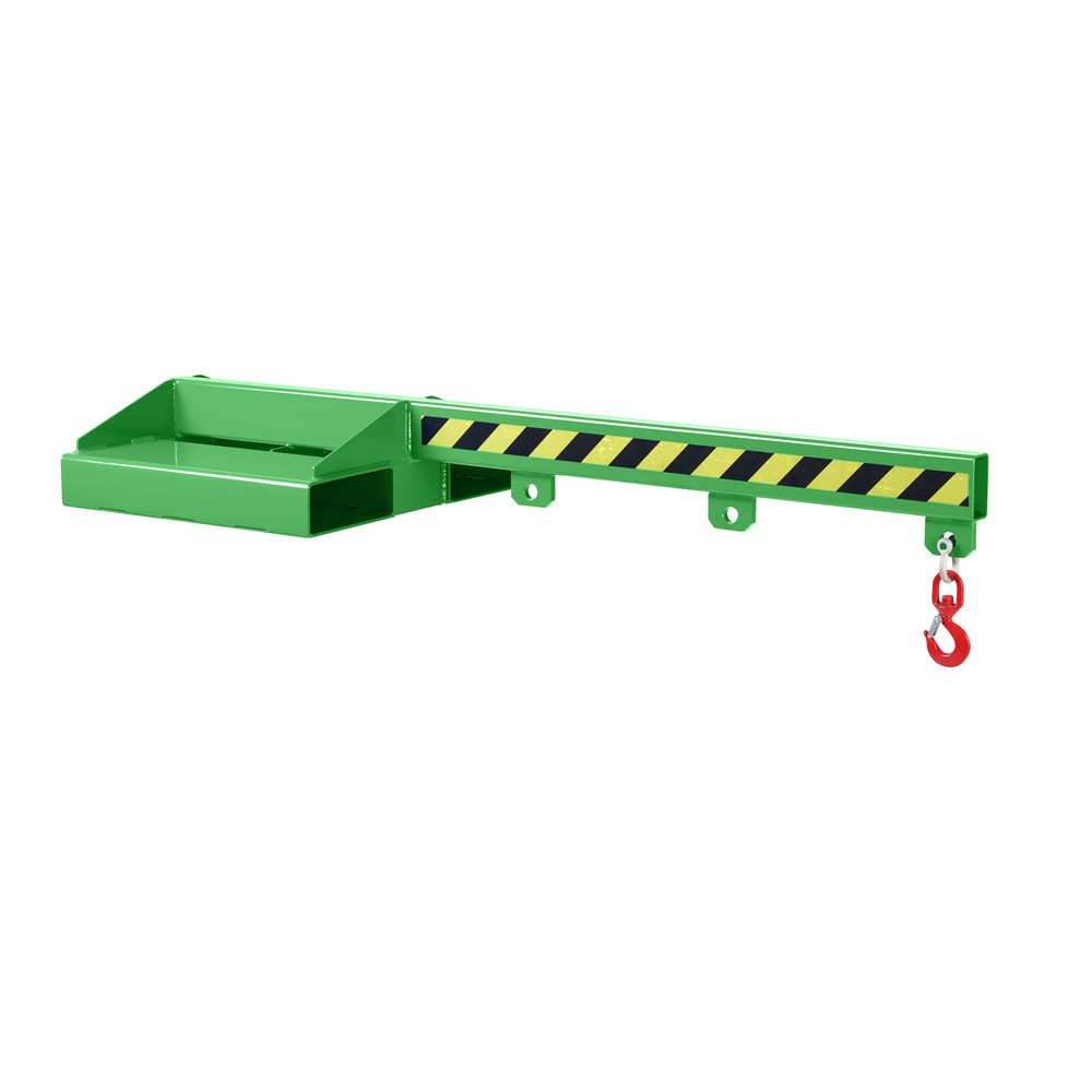 Zdjęcie produktu nr 1: RR-Industrietechnik® ramię załadunkowe typu RLA, głębokość 1500 mm, udźwig 1050–5000 kg, RAL 6018 żółtozielony