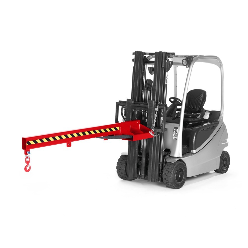 Zdjęcie produktu nr 2: RR-Industrietechnik® ramię załadunkowe typu RLA, głębokość 2400 mm, udźwig 100–1000 kg, RAL 3000 ognistoczerwony