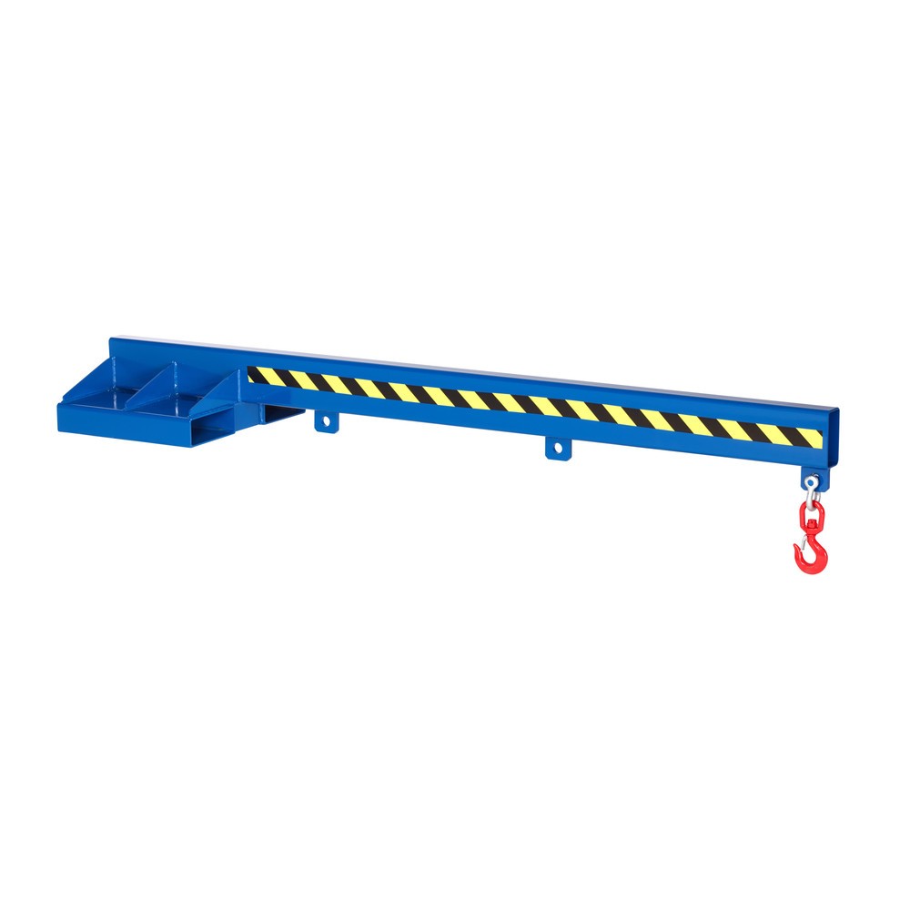 Zdjęcie produktu nr 1: RR-Industrietechnik® ramię załadunkowe typu RLA, głębokość 2400 mm, udźwig 100–1000 kg, RAL 5010 gencjanowy niebieski