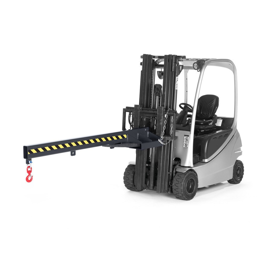 Zdjęcie produktu nr 2: RR-Industrietechnik® ramię załadunkowe typu RLA, głębokość 2400 mm, udźwig 500–5000 kg, RAL 7016 antracytowy szary