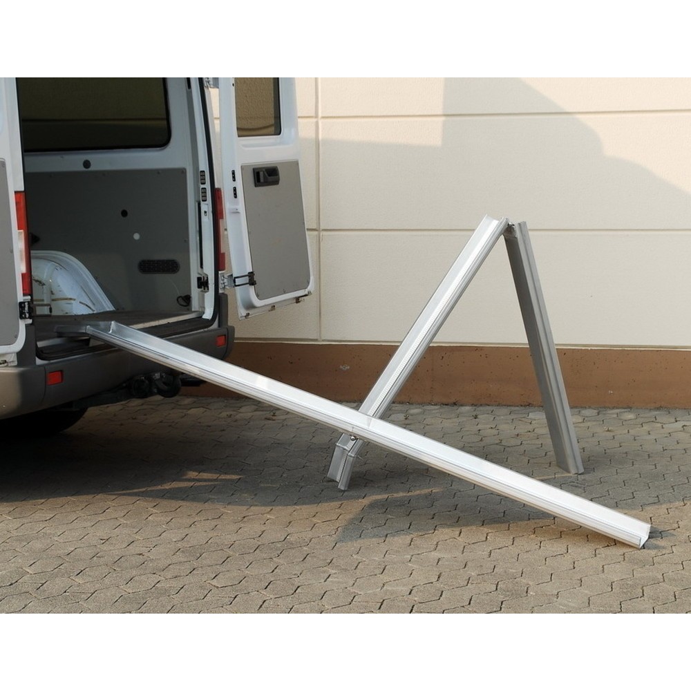 Zdjęcie produktu nr 1: Rampa rozładunkowa Altec ABS-F, składana, udźwig 350 kg, dł. x szer. 2500 x 235 mm
