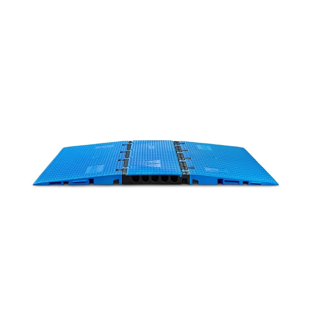 N° de l'image du produit 5 : Rampe avec passage de câbles Defender® MIDI 5 2D by Adam Hall, bleue