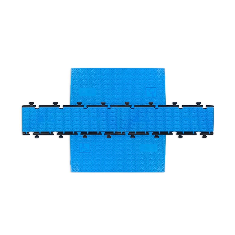 N° de l'image du produit 6 : Rampe avec passage de câbles Defender® MIDI 5 2D by Adam Hall, bleue