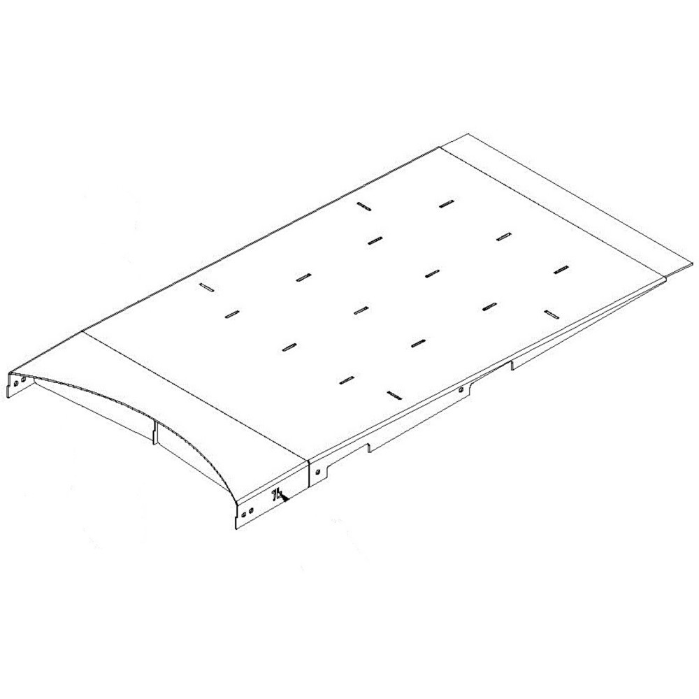 Illustration du produit: Rampe d'accès pour enrouleur de palette PS VOLTA/VOLTA-A avec plateau rotatif Ø 1 500 mm, larges 800 mm