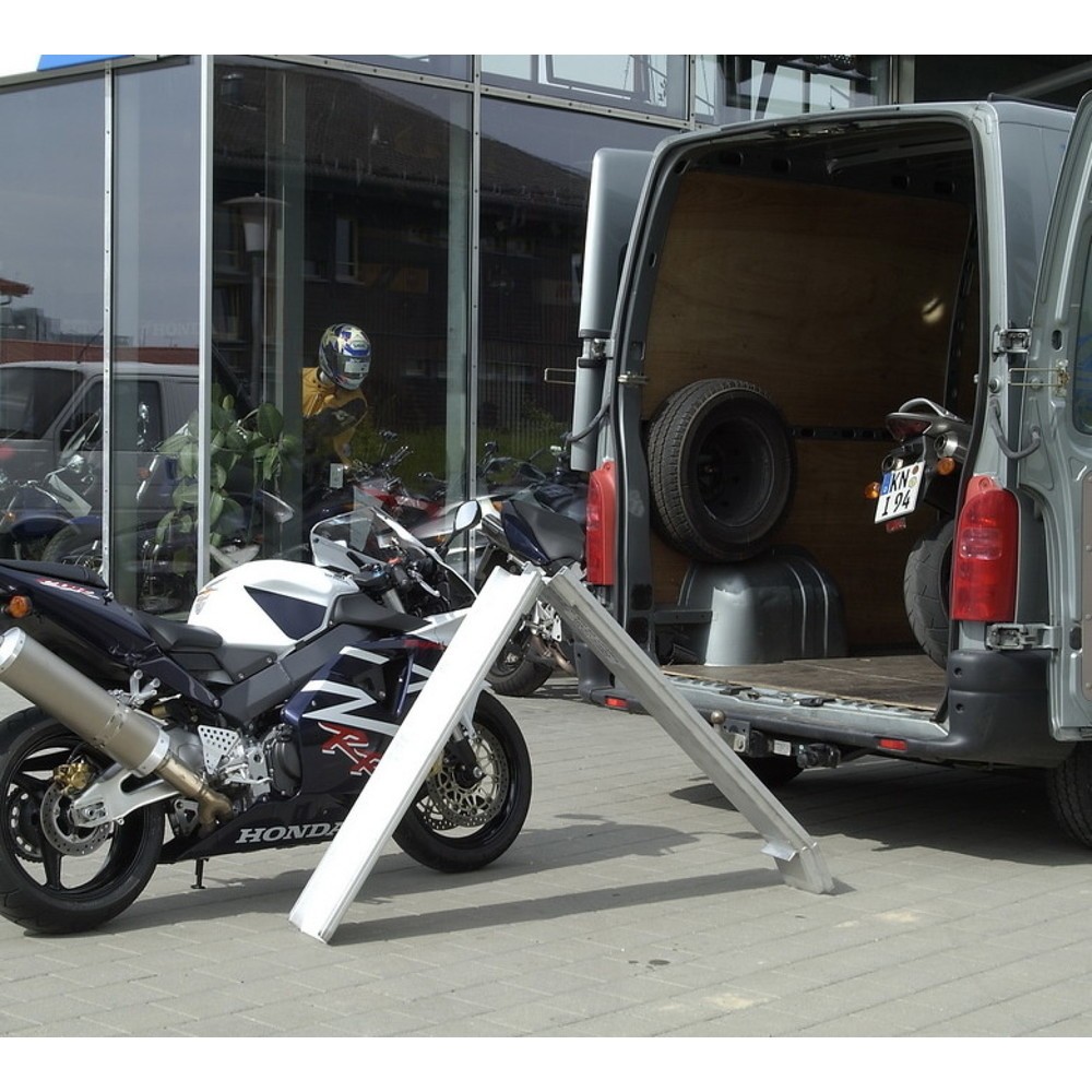 N° de l'image du produit 5 : Rampes de chargement Altec ABS-F, pliables, capacité de charge 350 kg, Lxl 2 500 x 235 mm