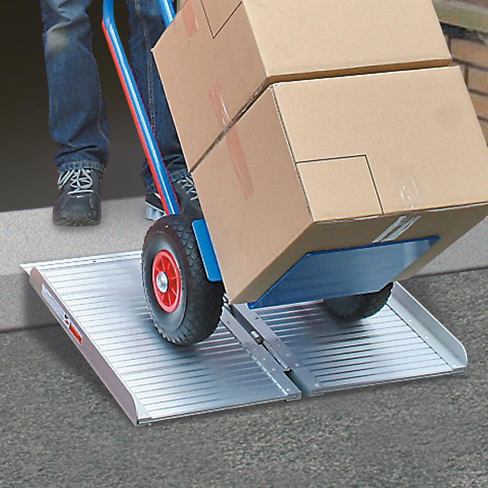 N° de l'image du produit 4 : Rampe rabattable en alu, longueur 600 mm