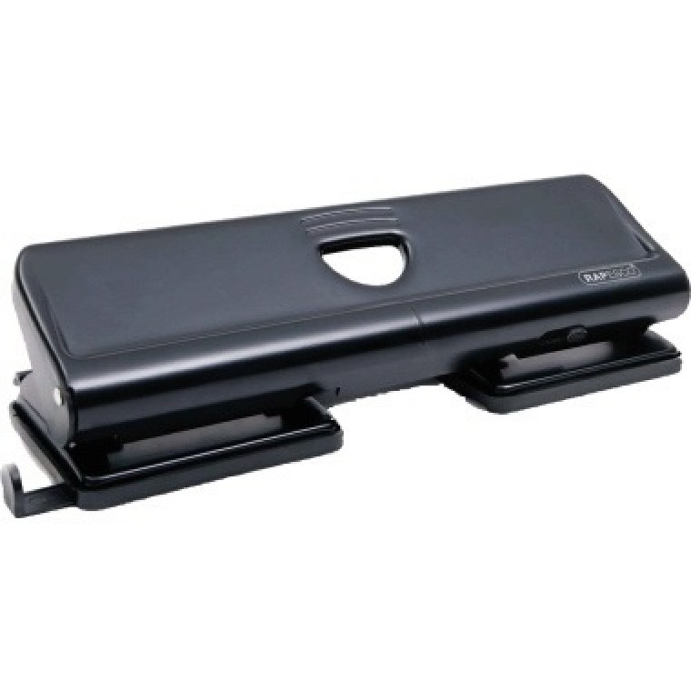 Produktabbildung: RAPESCO Doppellocher 720 1054 20Blatt 4fach-Lochung schwarz