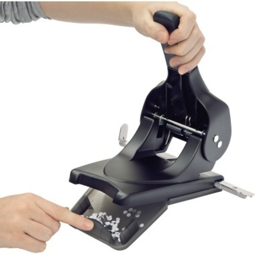 RAPESCO Locher ALU-65 1015 65Blatt Anschlagschiene schwarz Produktabbildung Nr. 4: RAPESCO Locher ALU-65 1015 65Blatt Anschlagschiene schwarz