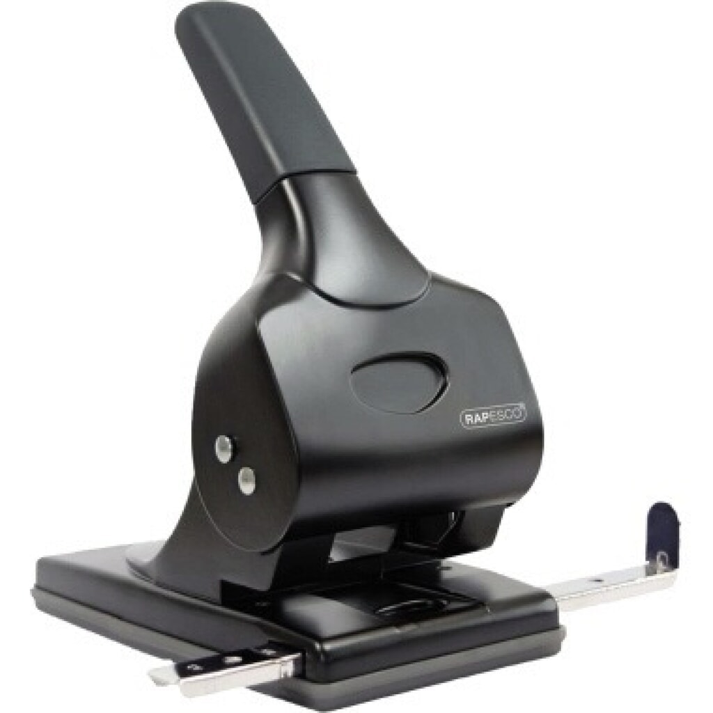RAPESCO Locher ALU-65 1015 65Blatt Anschlagschiene schwarz Produktabbildung: RAPESCO Locher ALU-65 1015 65Blatt Anschlagschiene schwarz