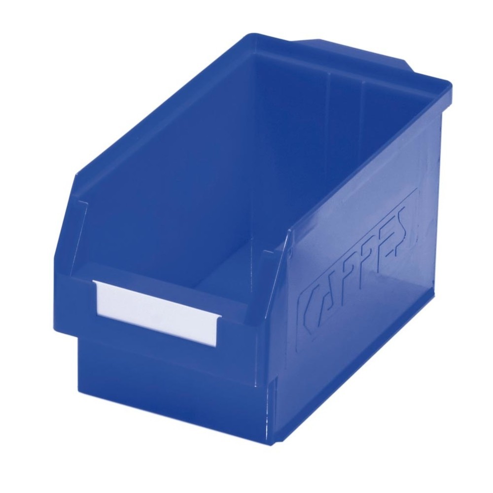 Illustration du produit: Bac à bec Kappes RasterPlan®, haut. x larg. x prof. 200 x 200 x 350 mm, bleu