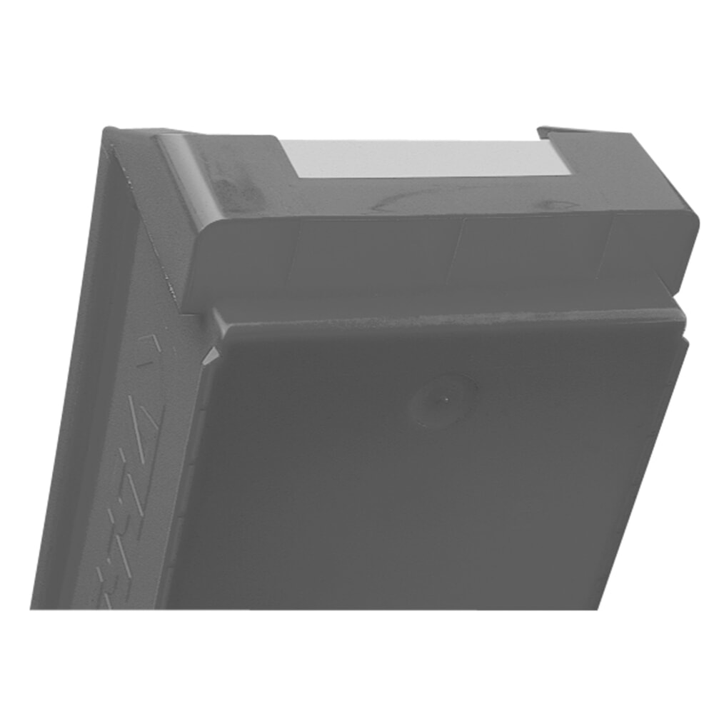 N° de l'image du produit 4 : Bac à bec Kappes RasterPlan® , haut. x larg. x prof. 150 x 200 x 350 mm, gris