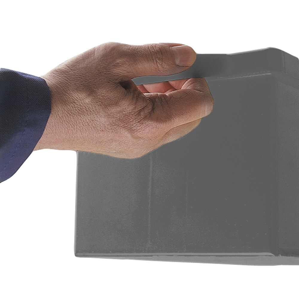 N° de l'image du produit 5 : Bac à bec Kappes RasterPlan® , haut. x larg. x prof. 150 x 200 x 350 mm, gris