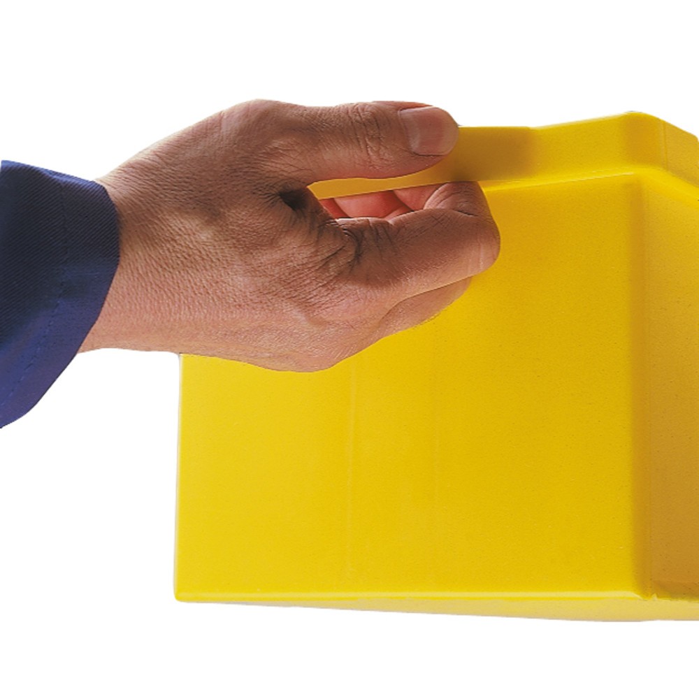 N° de l'image du produit 2 : Bac à bec Kappes RasterPlan®, haut. x larg. x prof. 150 x 200 x 350 mm, jaune