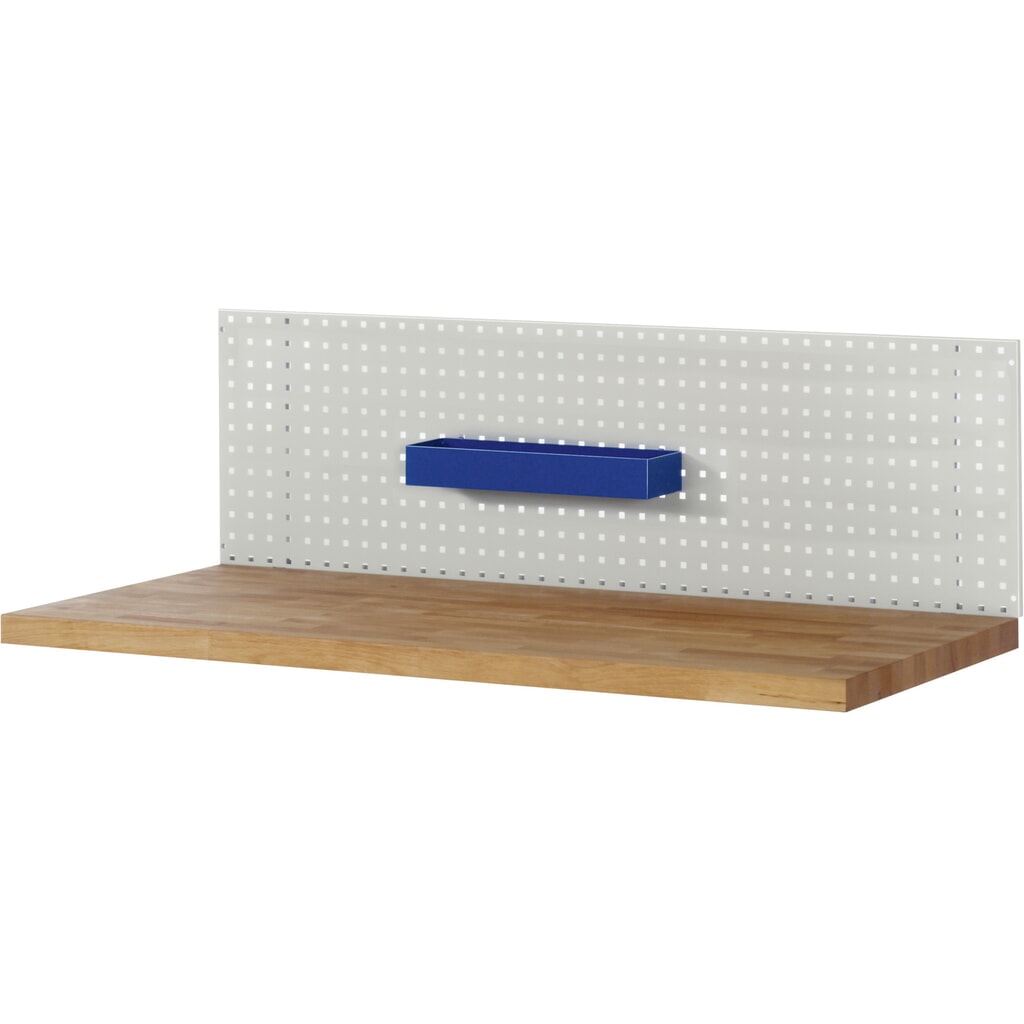 Produktabbildung: RAU Ablagekasten für Lochplatte, HxBxT 65 x 450 x 125 mm
