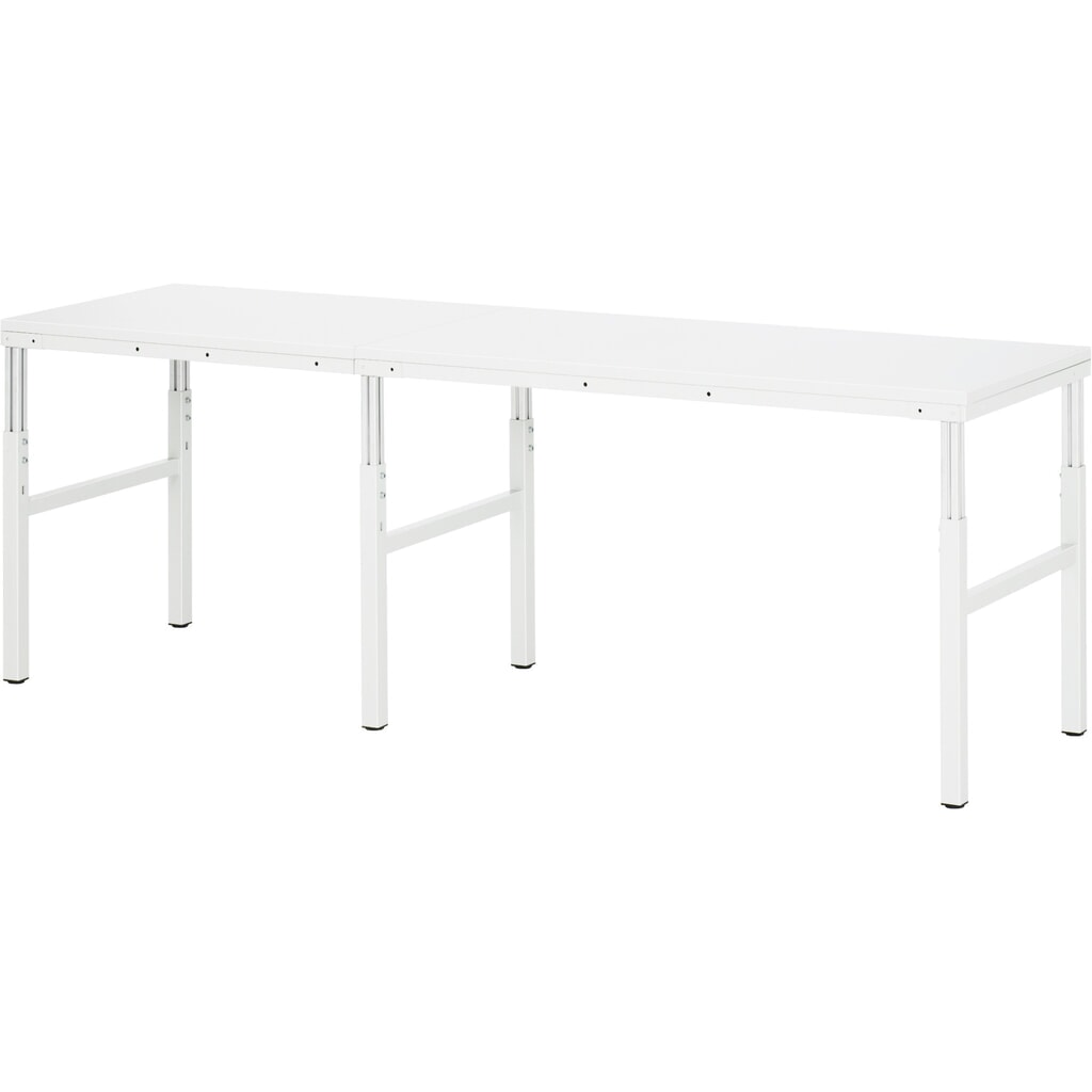 Produktabbildung Nr. 3: RAU Arbeitstisch Serie E, HxBxT 650-1.000 x 700 x 500 mm, Arbeitsplatte Melamin-Belag