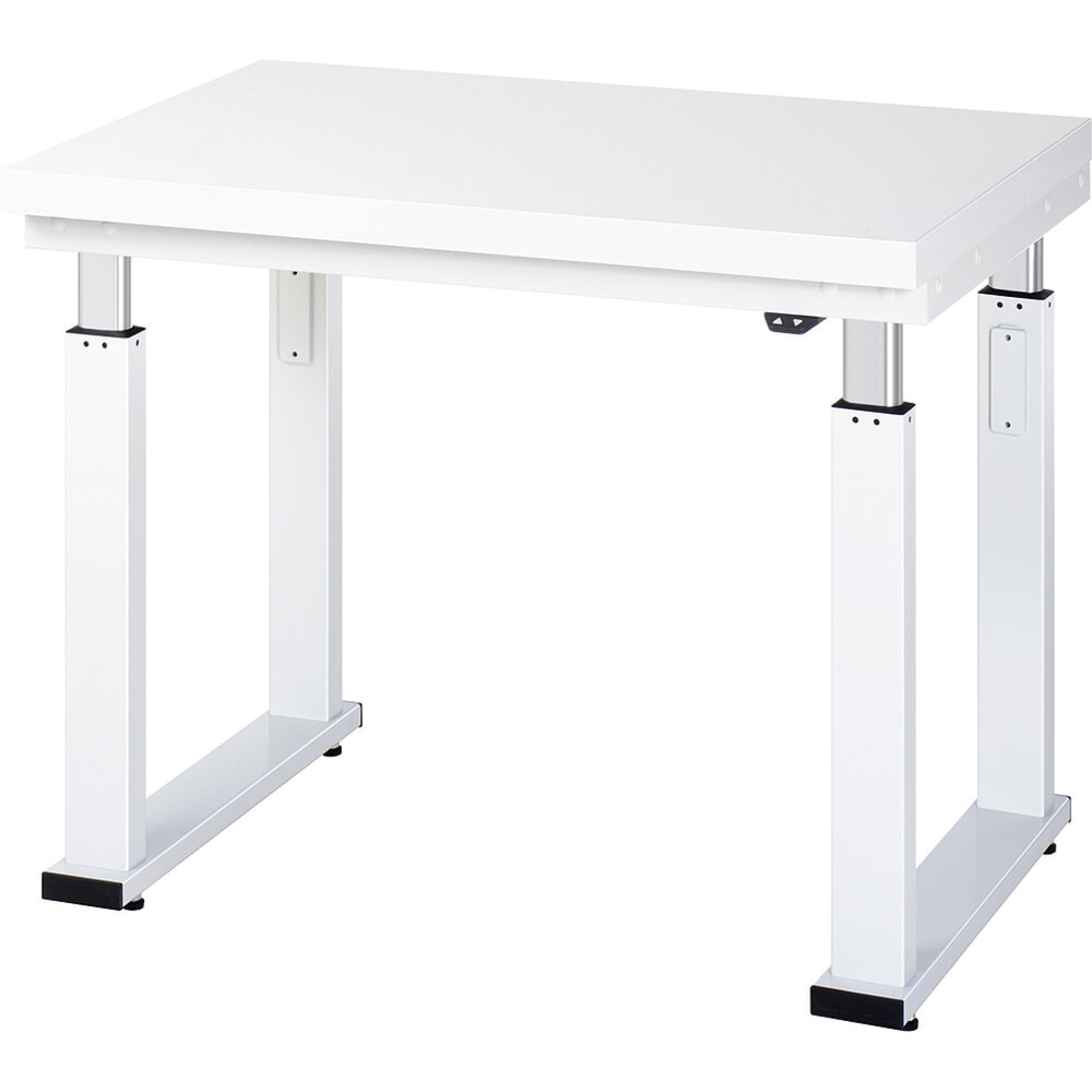 Immagine del prodotto: RAU banco da lavoro regolabile in altezza elettricamente Serie adlatus 600, HxLxP 740-1.140 x 1.000 x 700 mm, piano di lavoro rivestito in laminato rigido