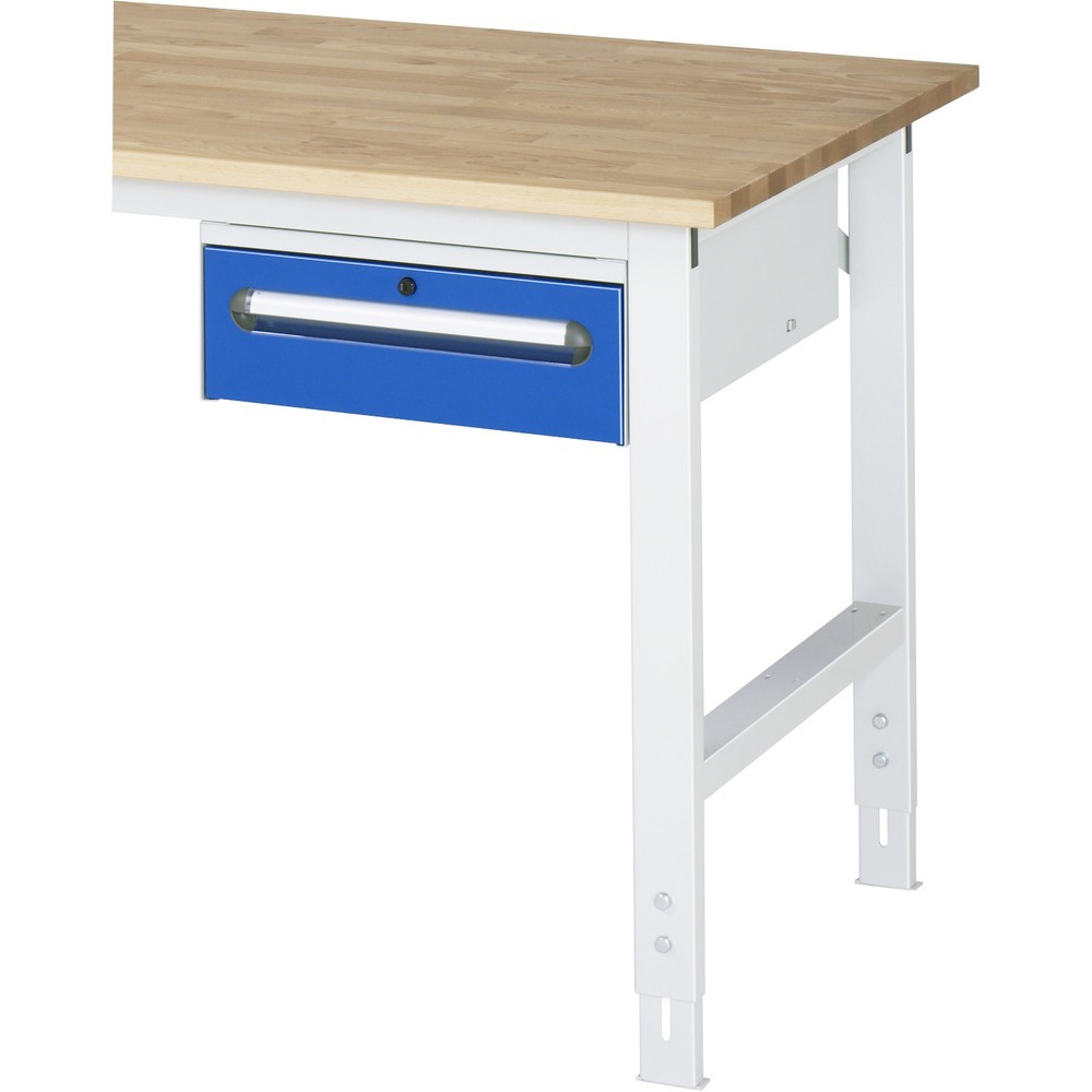 N° de l'image du produit 2 : RAU Caisson sous plateau pour table pour poste de travail série Tom HxlxP 175 x 425 x 600 mm, avec 1 tiroir