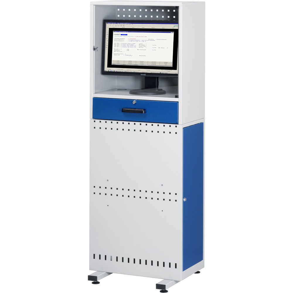 Produktabbildung Nr. 3: RAU Computer-Ständer mit Monitorgehäuse, stationär
