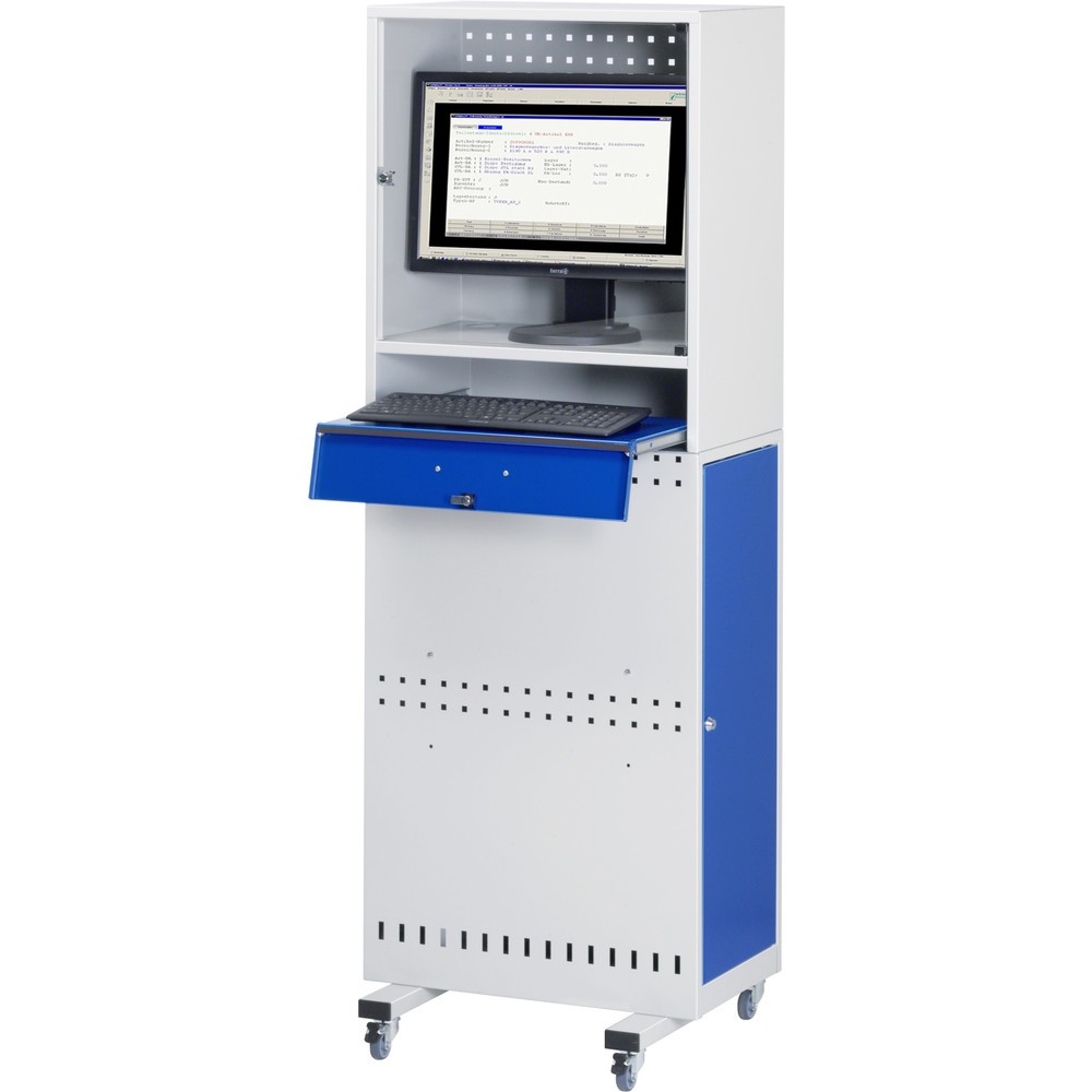Produktabbildung Nr. 2: RAU Computer-Ständer mit Monitorgehäuse, mobil