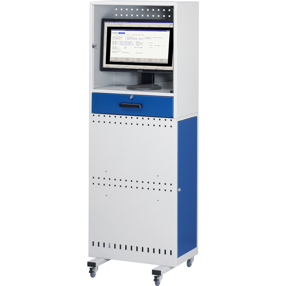 Produktabbildung Nr. 3: RAU Computer-Ständer mit Monitorgehäuse, mobil