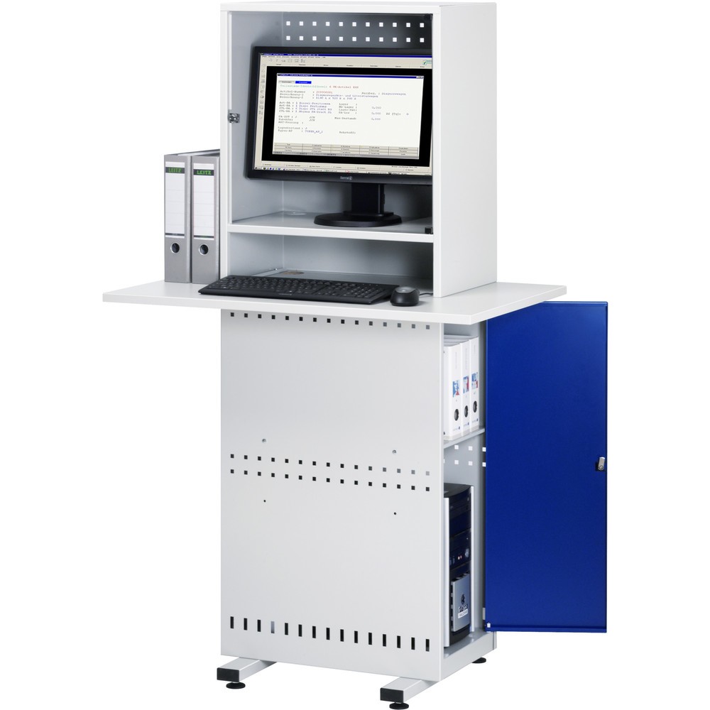 Produktabbildung Nr. 1: RAU Computer-Ständer mit Monitorgehäuse, stationär