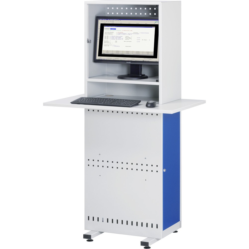 Produktabbildung Nr. 3: RAU Computer-Ständer mit Monitorgehäuse, stationär