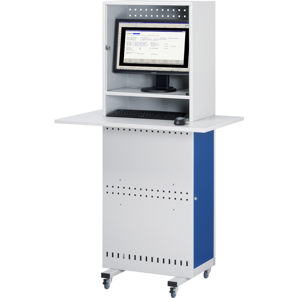 Produktabbildung Nr. 3: RAU Computer-Ständer mit Monitorgehäuse, mobil