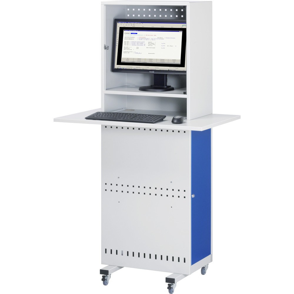 Produktabbildung Nr. 4: RAU Computer-Ständer mit Monitorgehäuse, mobil