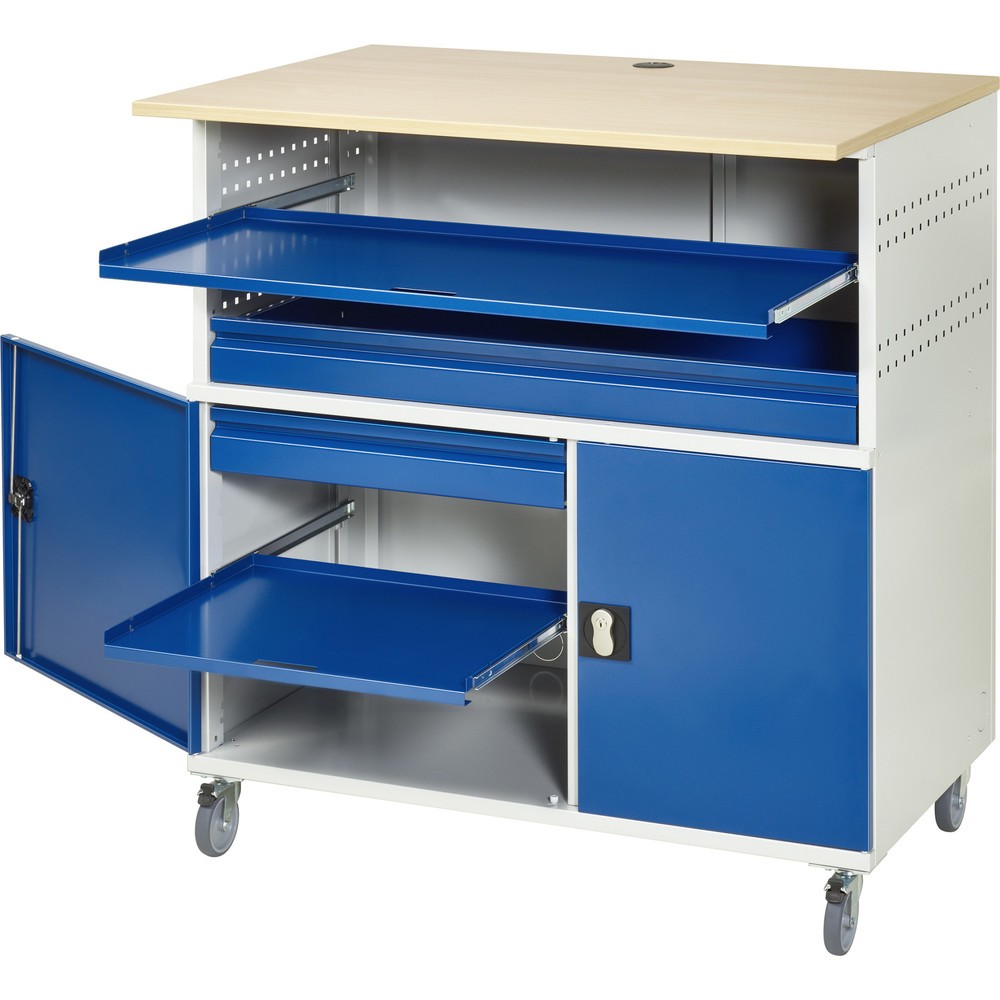 Produktabbildung Nr. 2: RAU Computer-Tisch mit Monitorgehäuse, stationär
