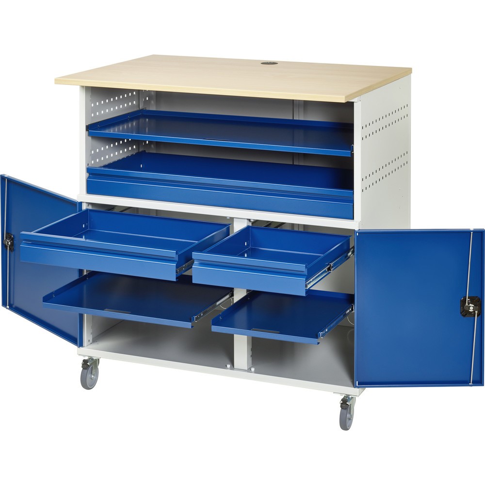 Produktabbildung Nr. 3: RAU Computer-Tisch mit Monitorgehäuse, stationär