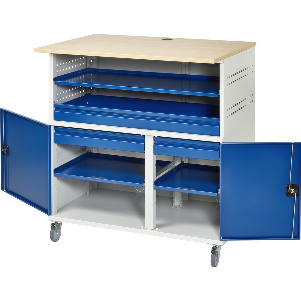 Produktabbildung Nr. 4: RAU Computer-Tisch mit Monitorgehäuse, stationär