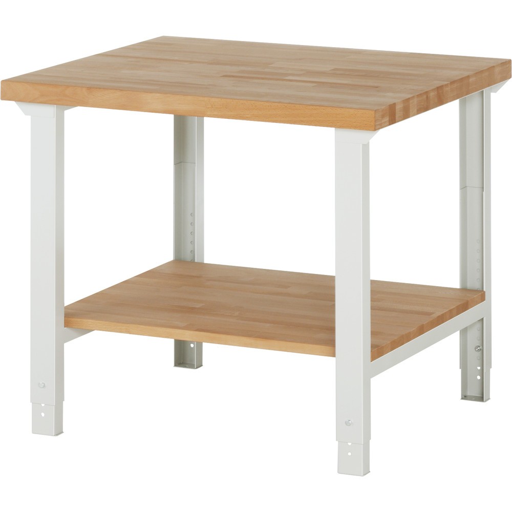 Illustration du produit: RAU Établi série 7000, HxlxP 790-1 140 x 1 000 x 900 mm, tablette inférieure