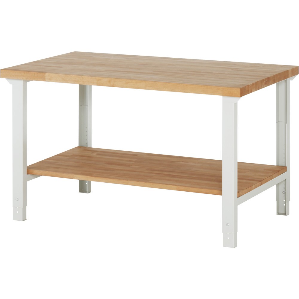 Illustration du produit: RAU Établi série 7000, HxlxP 790-1 140 x 1 500 x 900 mm, tablette inférieure