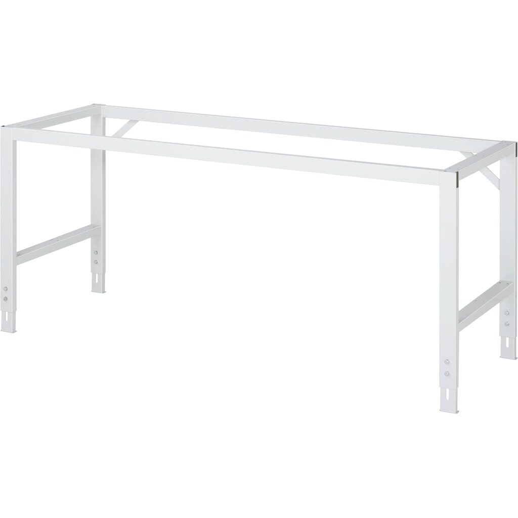 Produktabbildung Nr. 4: RAU höhenverstellbarer Werktisch Serie TOM, HxBxT 760-1.080 x 2.000 x 1.000 mm, Arbeitsplatte Buche-Massiv
