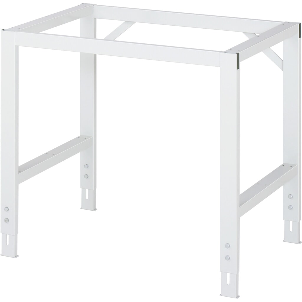 RAU höhenverstellbarer Werktisch Serie TOM, HxBxT 760-1.080 x 1.000 x 800 mm, 3 Schubladen, MDF Arbeitsplatte Produktabbildung Nr. 2: RAU höhenverstellbarer Werktisch Serie TOM, HxBxT 760-1.080 x 1.000 x 800 mm, 3 Schubladen, MDF Arbeitsplatte
