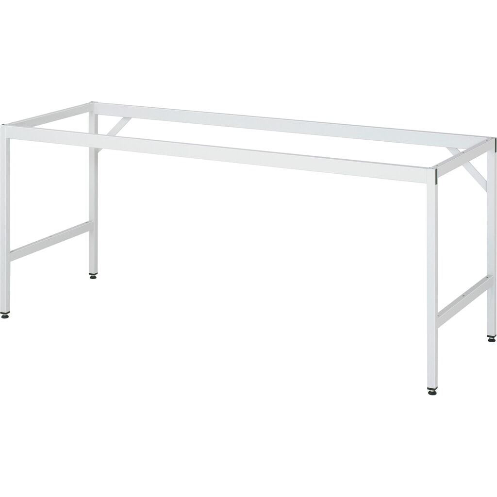 Produktabbildung Nr. 4: RAU höhenverstellbarer Werktisch Serie JERRY, HxBxT 800-850 x 2.500 x 800 mm, Arbeitsplatte Buche-Massiv