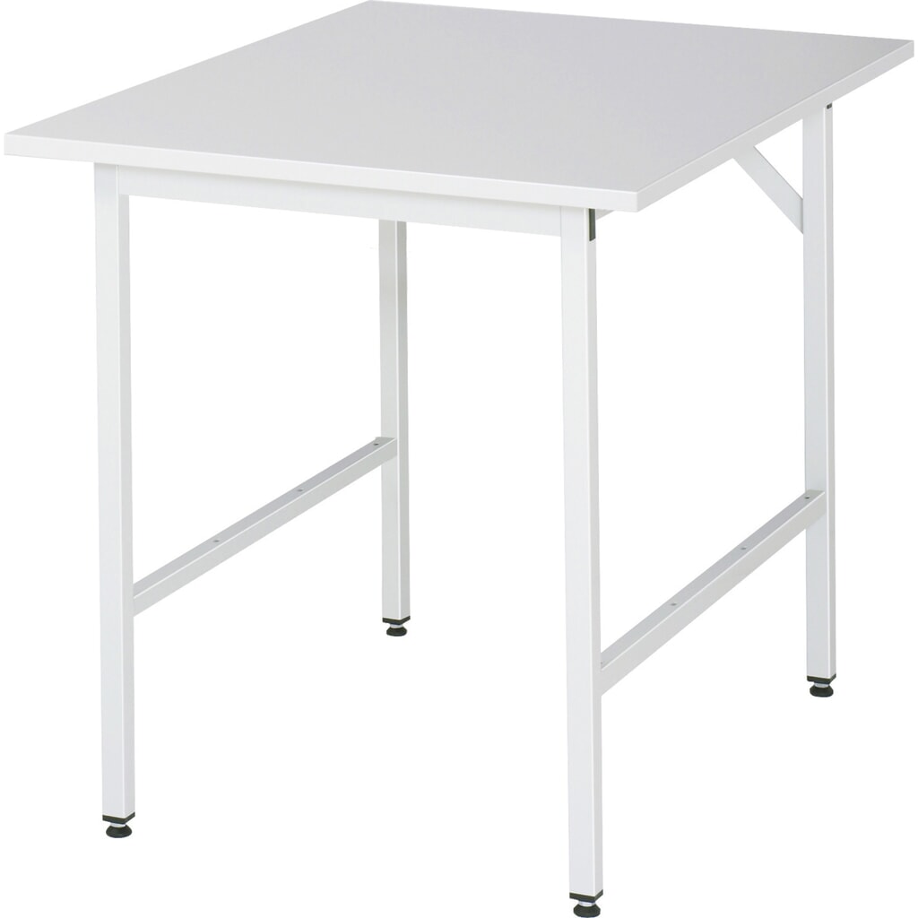 RAU höhenverstellbarer Werktisch Serie JERRY, HxBxT 800-850 x 750 x 1.000 mm, Arbeitsplatte Melamin-Belag Produktabbildung: RAU höhenverstellbarer Werktisch Serie JERRY, HxBxT 800-850 x 750 x 1.000 mm, Arbeitsplatte Melamin-Belag