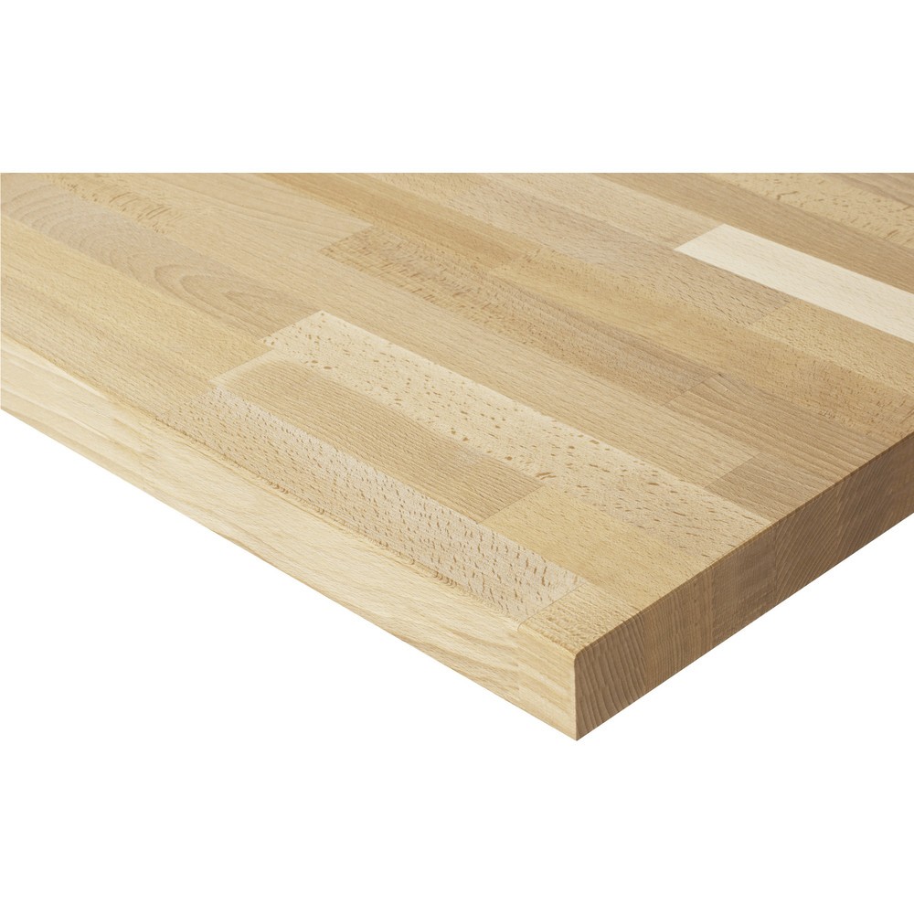 Produktabbildung Nr. 2: RAU höhenverstellbarer, mobiler Werktisch Serie TOM mit Ablageboden, HxBxT 910-1.230 x 1.500 x 1.000 mm, Arbeitsplatte Buche-Massiv