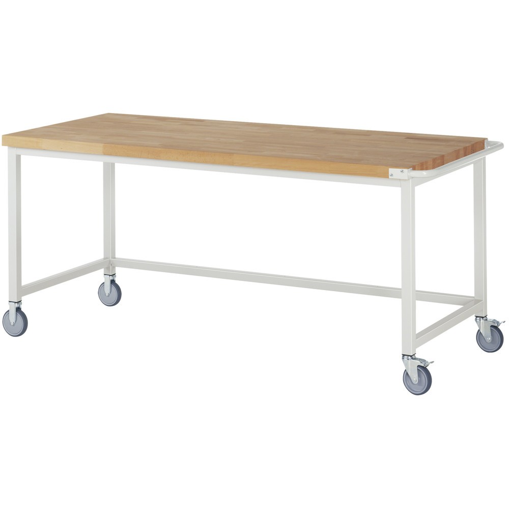 Produktabbildung: RAU mobile Werkbank Serie 8000, HxBxT 880-1.080 x 2.000 x 900 mm