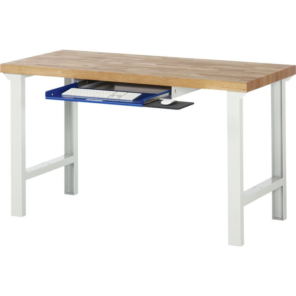 N° de l'image du produit 2 : RAU Porte-clavier coulissant pour établi série 7000/8000, HxlxP 85 x 640 x 485 mm